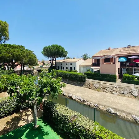 Apartmán Mezzanine Sur La Lagune Avec Piscine Saint-Cyprien (Pyrenees-Orientales)